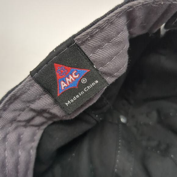 HV AC One Stop Shop Gensco Strapback Baseball Cap Black One Size Embroidered AMC - Picture 9 of 10